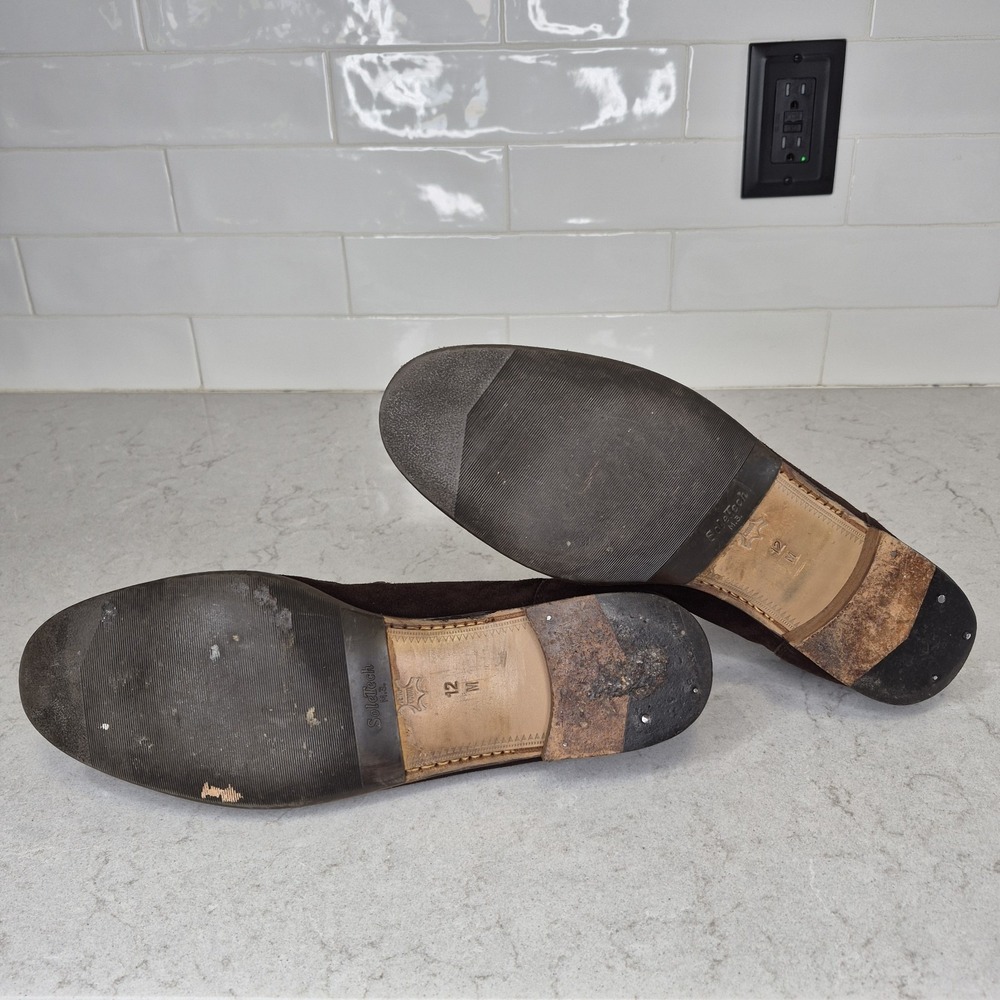 Church's Brown Suede Horsebit Loafers Men's UK 12 / US 13 England Gucci Style - Picture 10 of 13